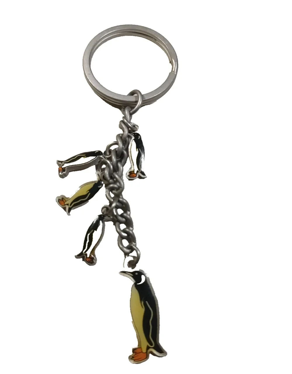Penguin Keychain Metal Charms